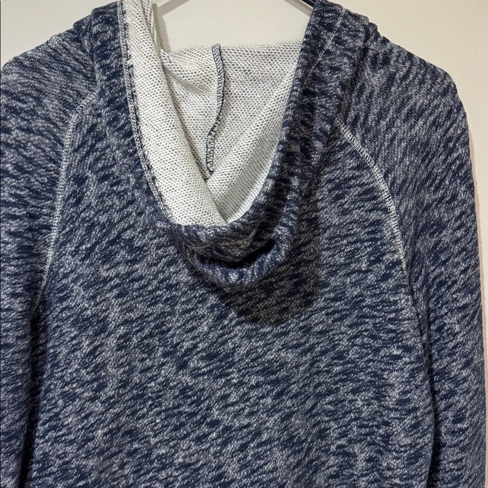 Billabong Navy and White Hoodie Jacket